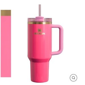 Limited Edition Pink Stanley Quencher H2.0 FlowState Tumbler 40 OZ